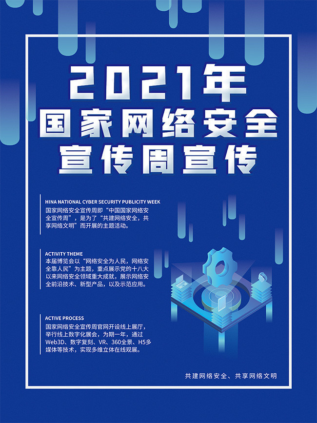 国家网络安全宣传周海报