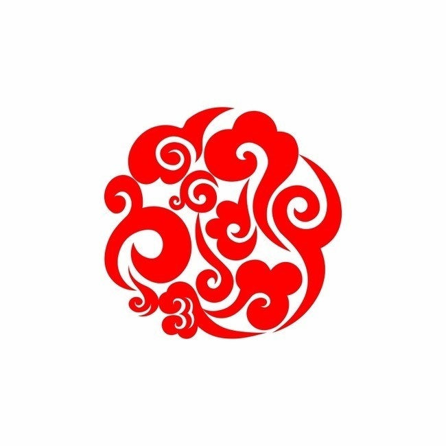 中国风古典祥云花纹
