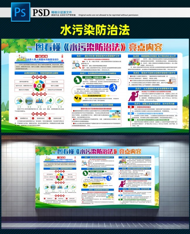 水污染防治法宣传栏