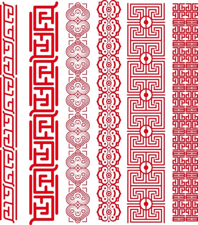 中式古典花纹素材下载