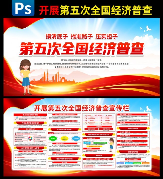 第五次全国经济普查图片下载