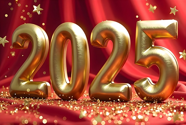 2025创意新年壁纸图片素材