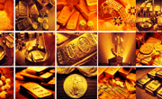 金条金块等财经图片