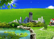 清爽自然风景
