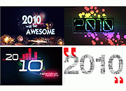 2010字体背景