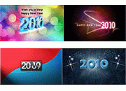 2010艺术字设计